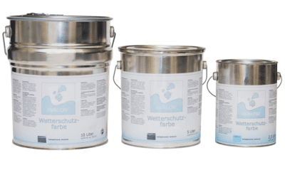 Paints for exterior works